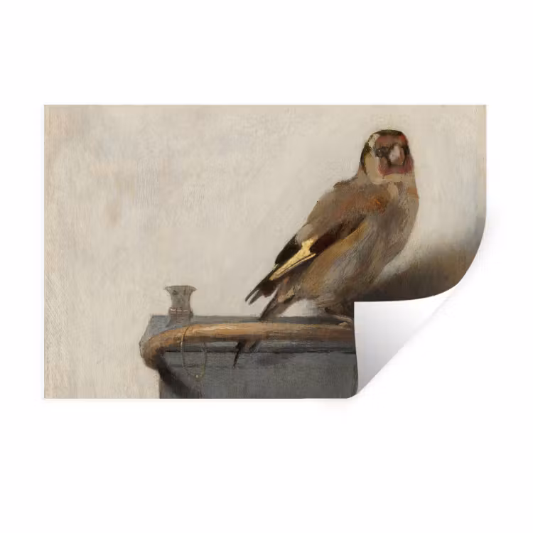 Wandtattoo – Der Stieglitz - Carel Fabritius — 1