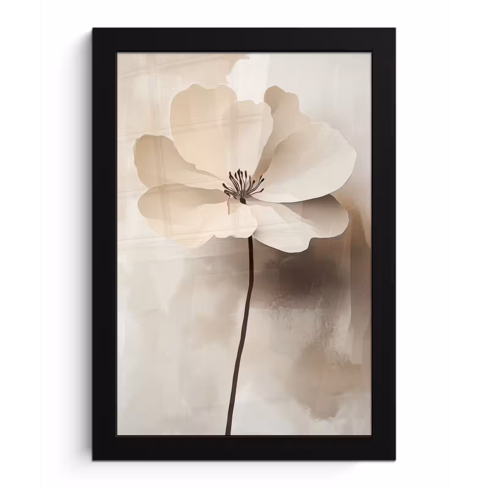 Bilder mit Rahmen - Blume - Beige - Farbe - Schatten — 1