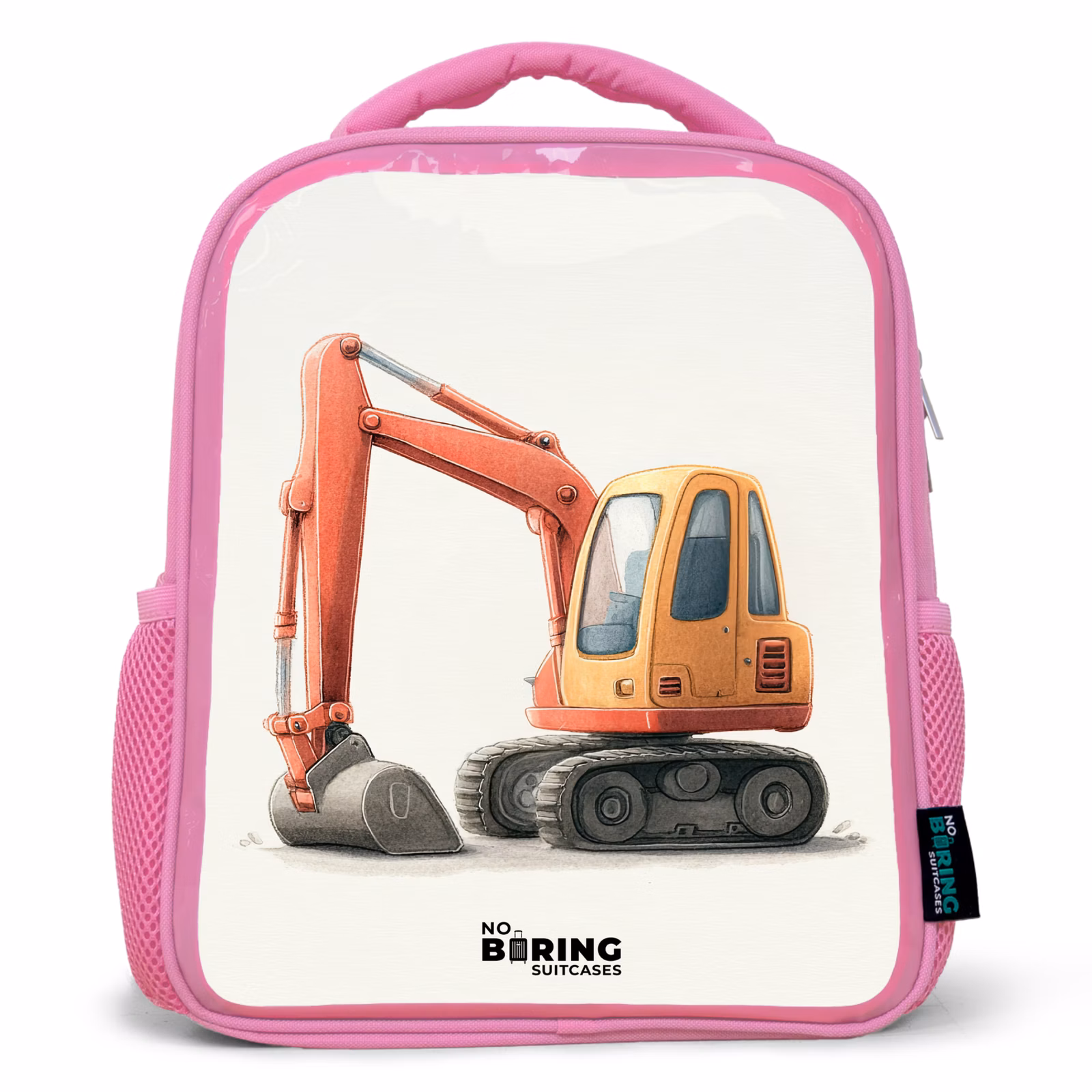 Rucksack Kind - Rosa - Bagger - Signiert - Orange — 1