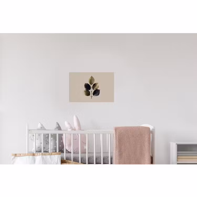 Wandtattoo – Buchenblätter - Braun - Grün - Neutral — 5