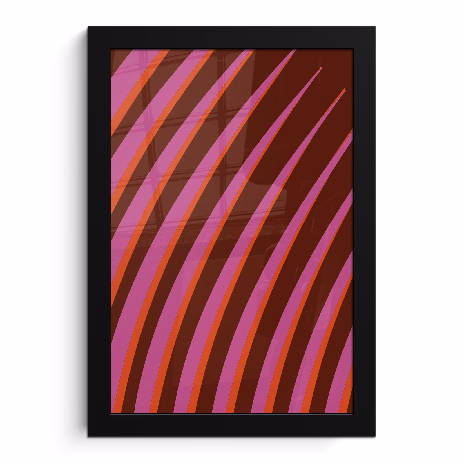 Bilder mit Rahmen - Linien - Rot - Bewegung — 1