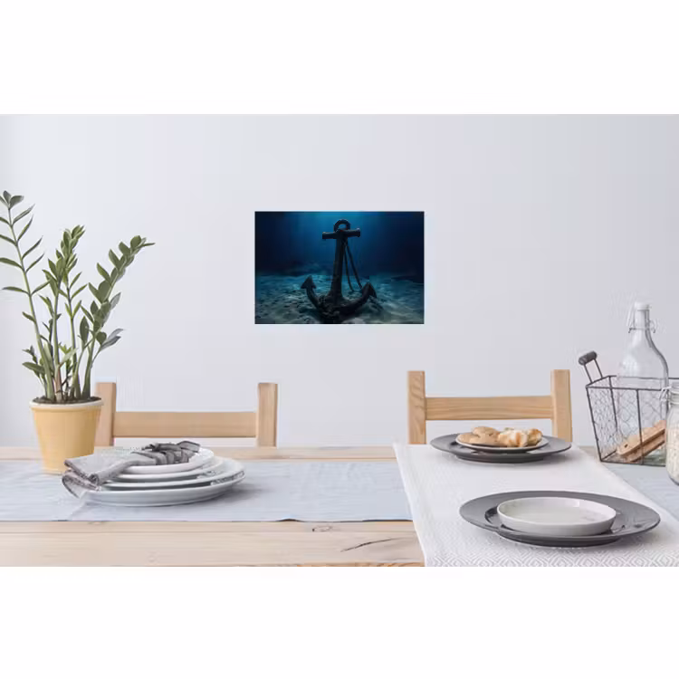 Wandtattoo – Anker - Eisen - Meeresboden - Sand — 4