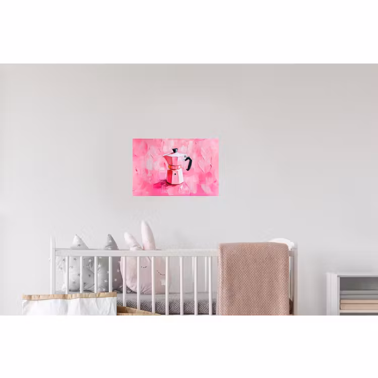 Wandtattoo – Rosa - Farbe - Kaffee — 5