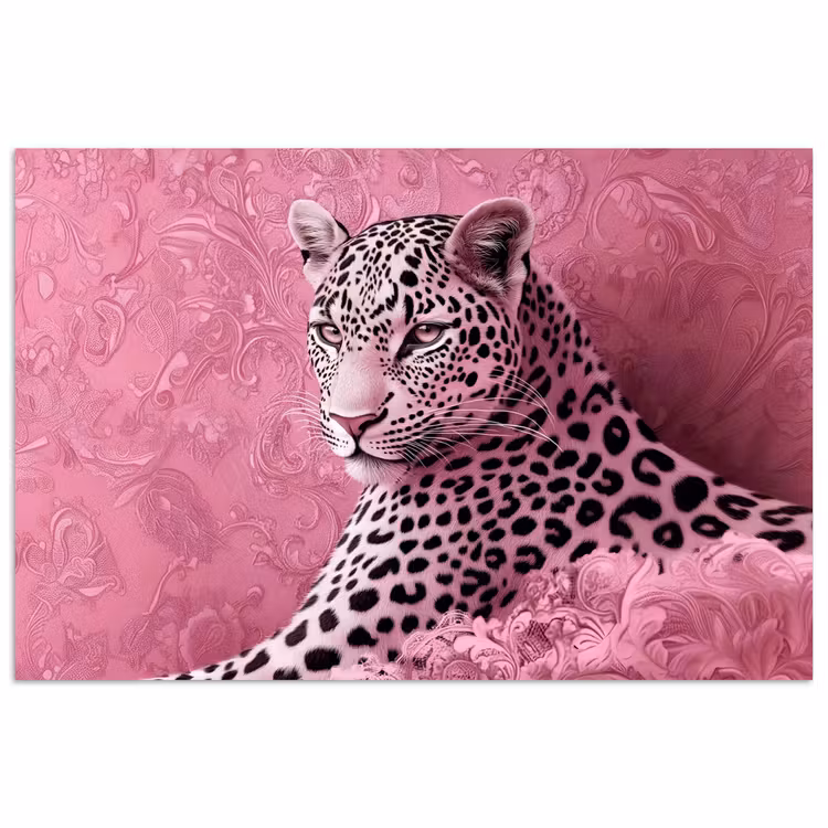 Poster - Panther - Deluxe - Rosa — 1