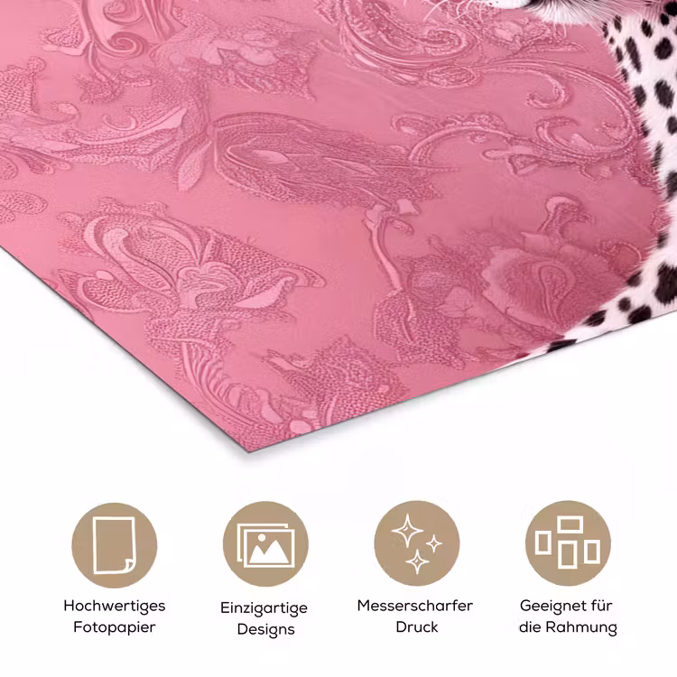 Poster - Panther - Deluxe - Rosa — 5