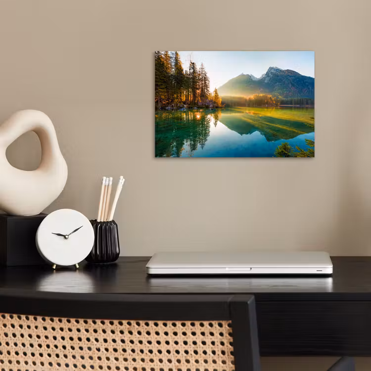 Poster - See - Wald - Berge - Natur - Sonne - Landschaft — 2