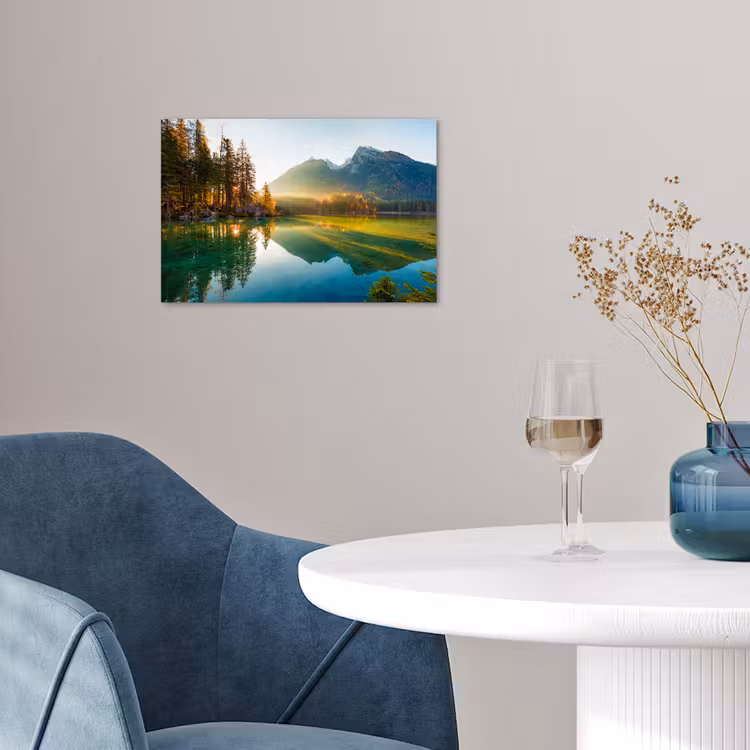 Poster - See - Wald - Berge - Natur - Sonne - Landschaft — 4