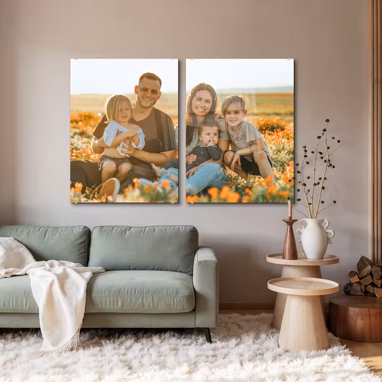 Foto auf Acrylglas Zweiteiler - 120x80 cm — 2