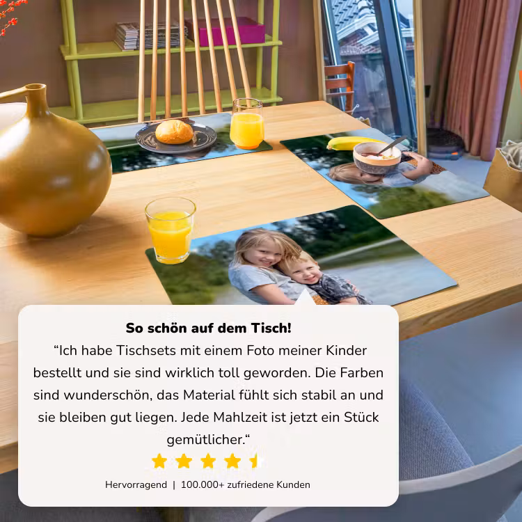 Tischset mit Foto — 7