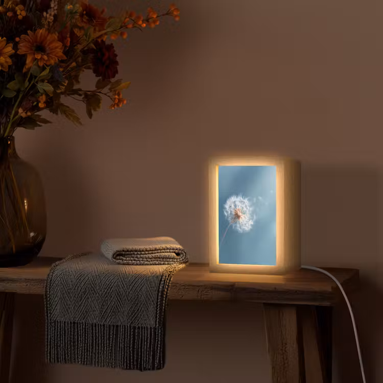 Tischlampe - Löwenzahn - Wind - Blau — 3