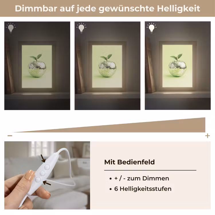 Tischlampe - Grün - Disco - Dekoration - Apfel — 8