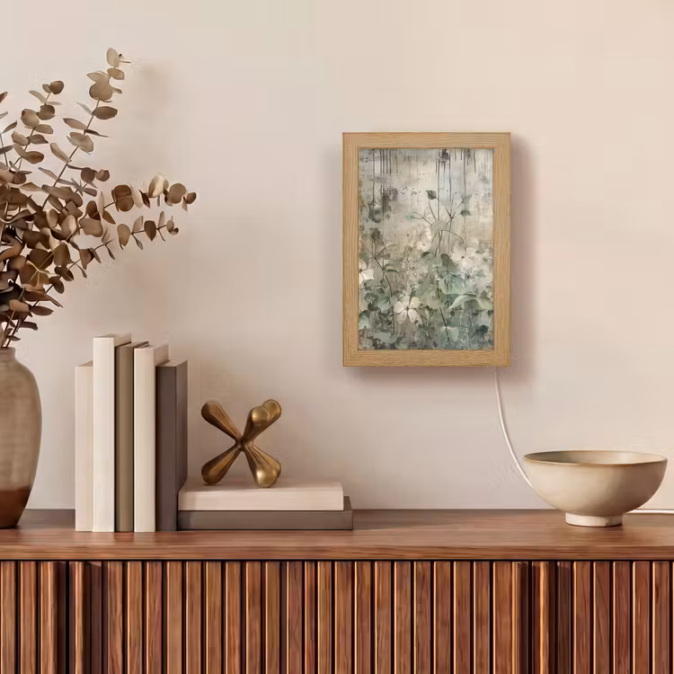 Tischlampe - Blumen - Blätter - Abstrakt - Modern — 4