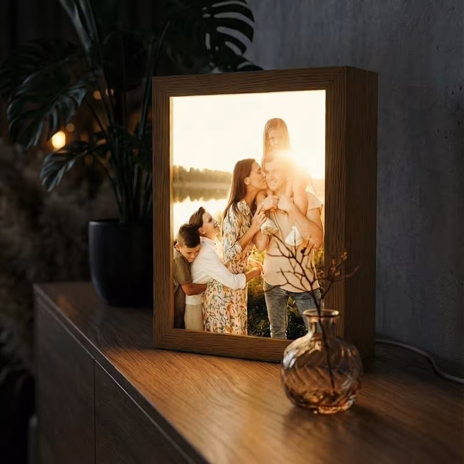 Foto auf Tischlampe — 1