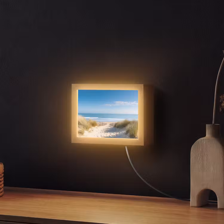 Lightbox - Wandleuchte - Strand - Meer - Düne - Sand - Sommer — 2
