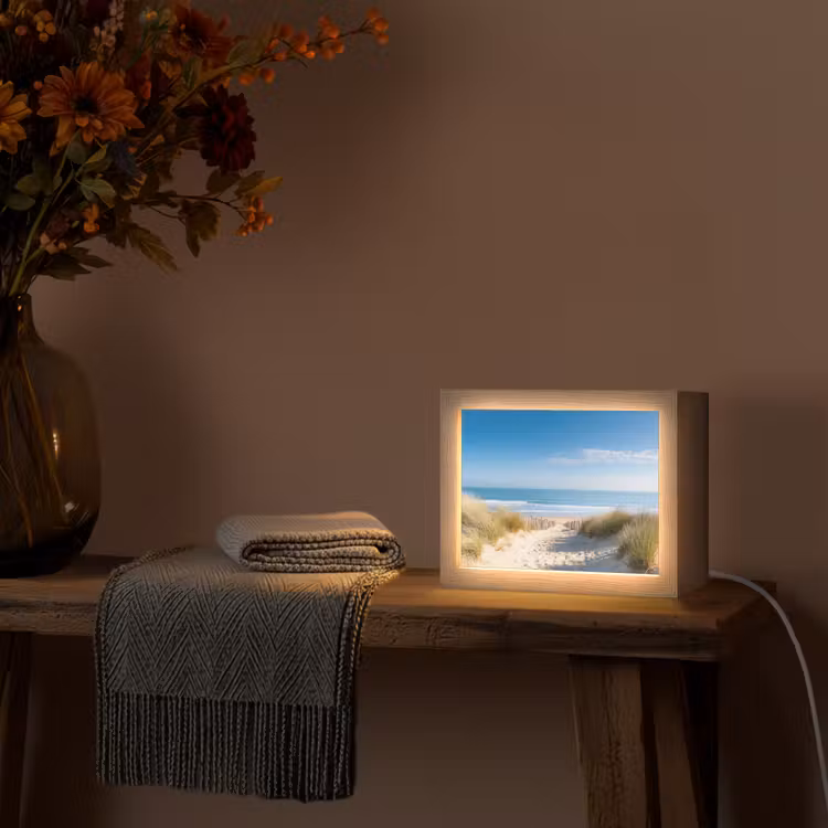 Lightbox - Wandleuchte - Strand - Meer - Düne - Sand - Sommer — 5