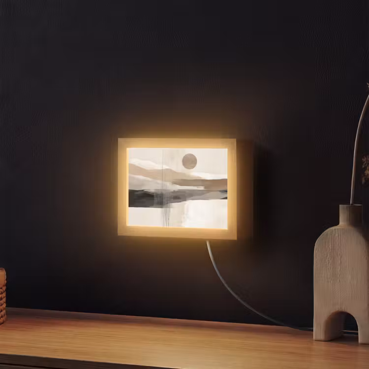 Lightbox - Wandleuchte - Minimalistisch - Landschaft - Dimension — 2
