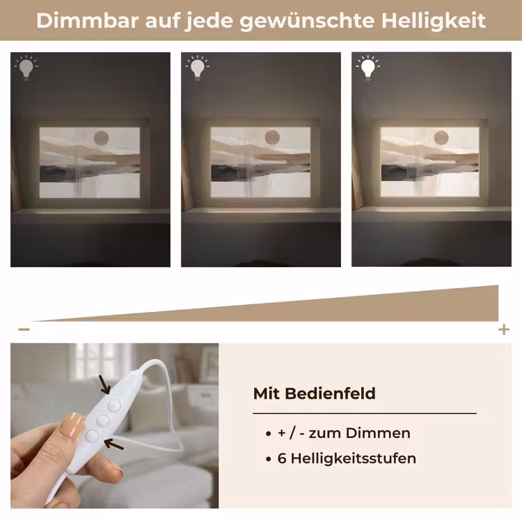 Lightbox - Wandleuchte - Minimalistisch - Landschaft - Dimension — 8