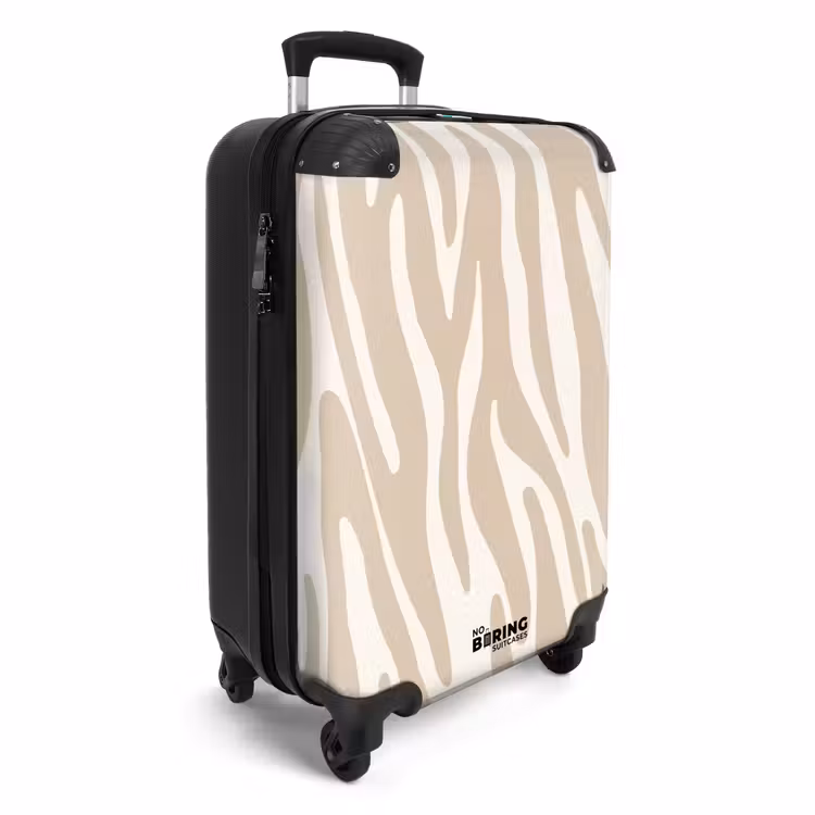 Koffer - Abstrakt - Minimalistisches Beige — 2