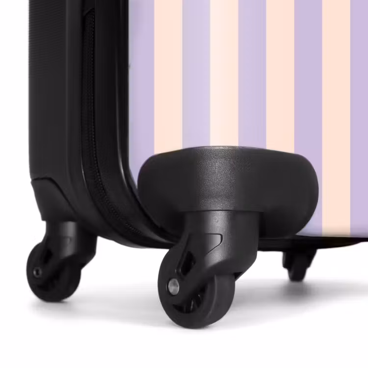 Koffer - Zitate - Ciao pastell lila und lachsfarben — 6