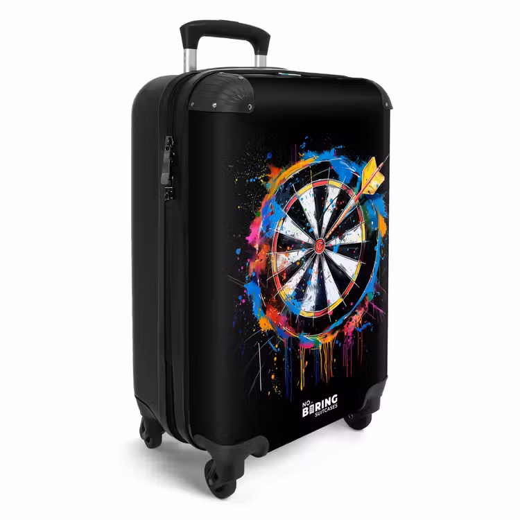 Koffer - Dartscheibe mit Graffiti — 2