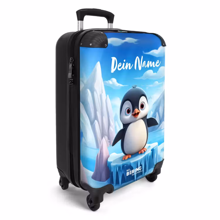 Koffer mit Name - Kleiner Pinguin — 2