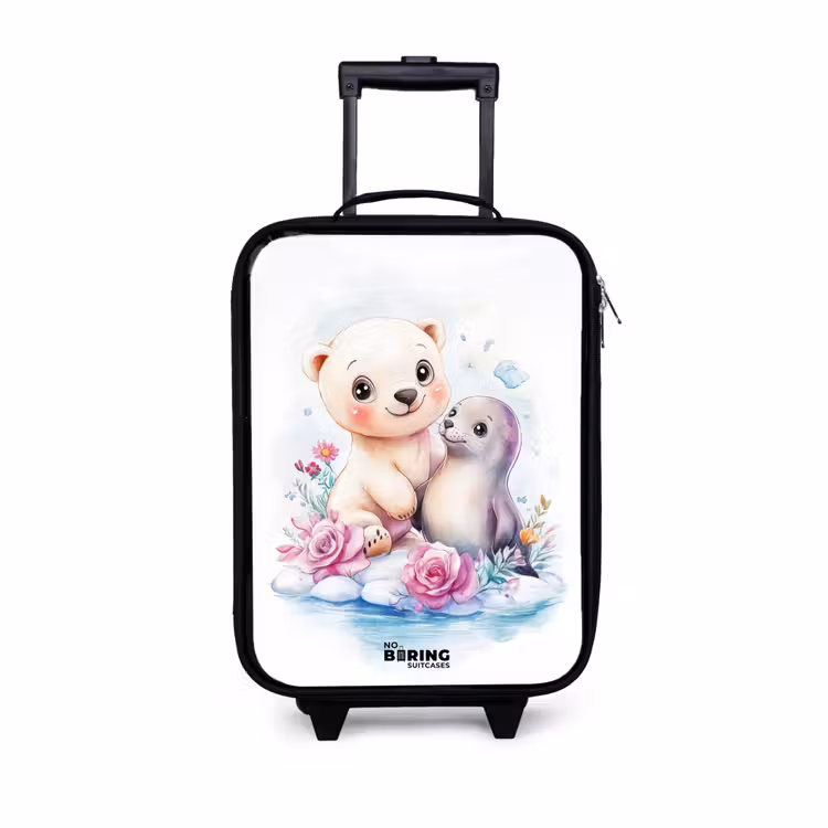 Kinderkoffer - Eisbär und Robbe auf einer Eisscholle — 1