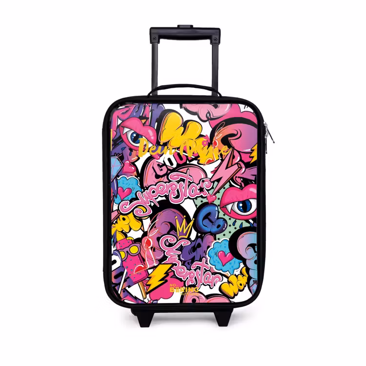 Kinderkoffer - Girly Graffiti — 1