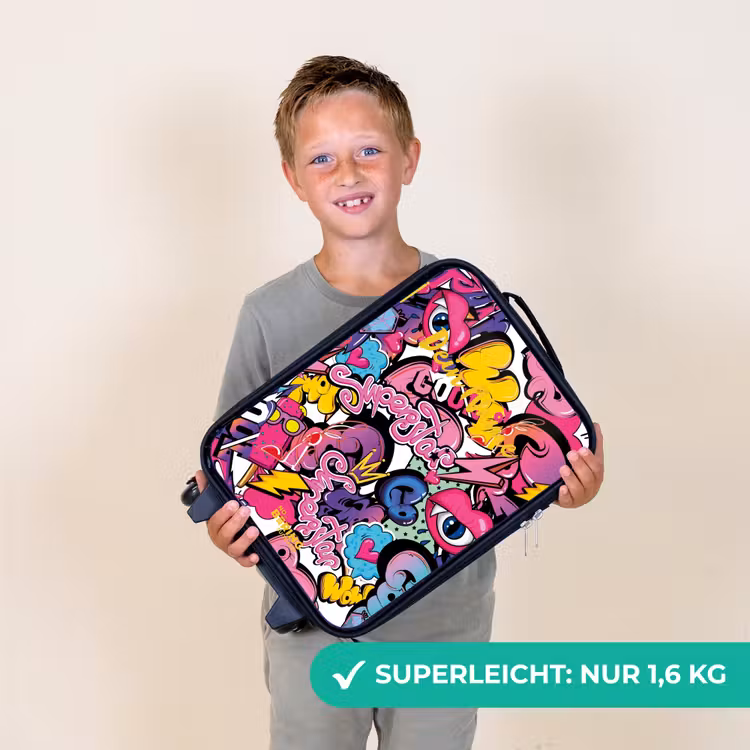Kinderkoffer - Girly Graffiti — 6
