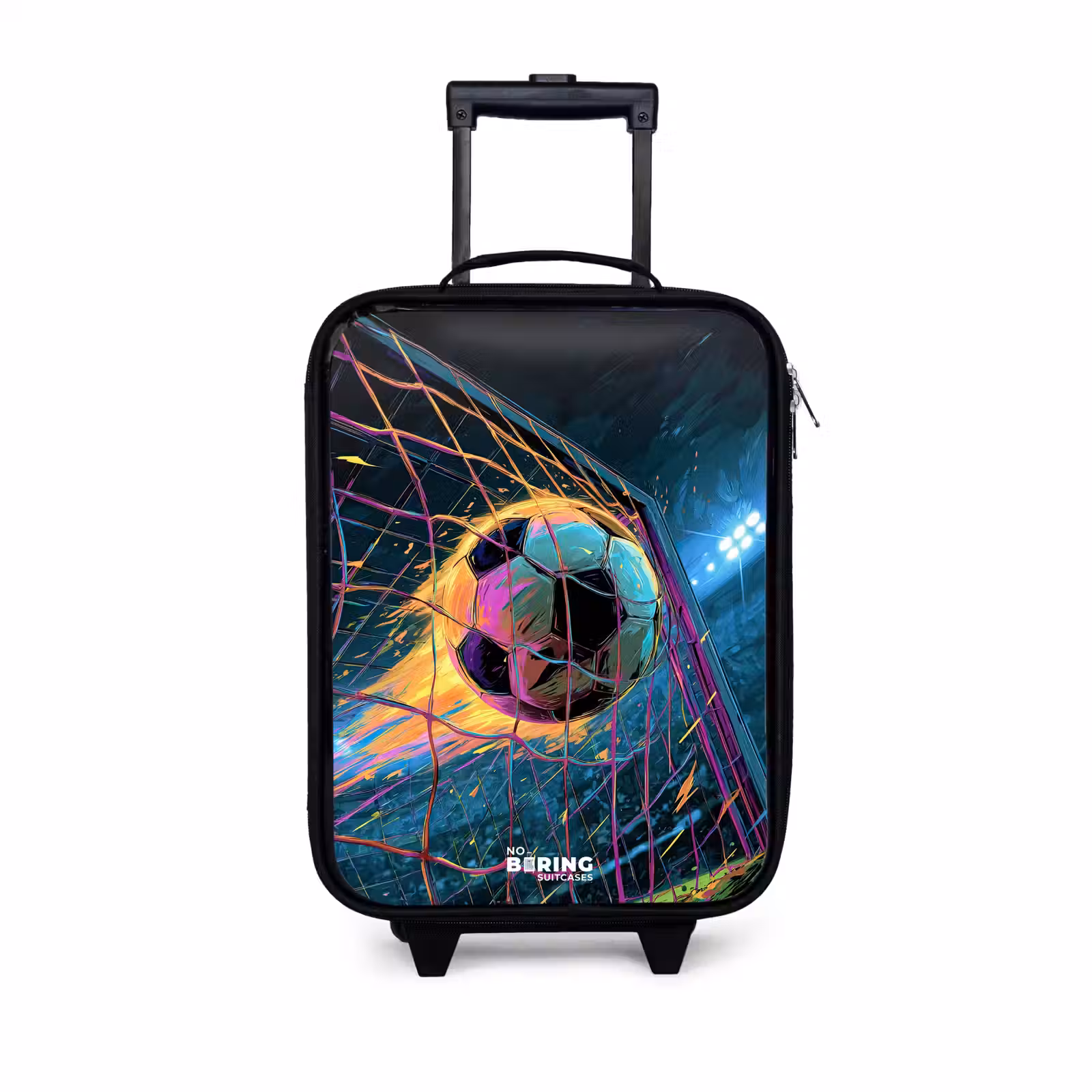 Kinderkoffer - Neon - Netz - Fußball - Farbenfroh — 1