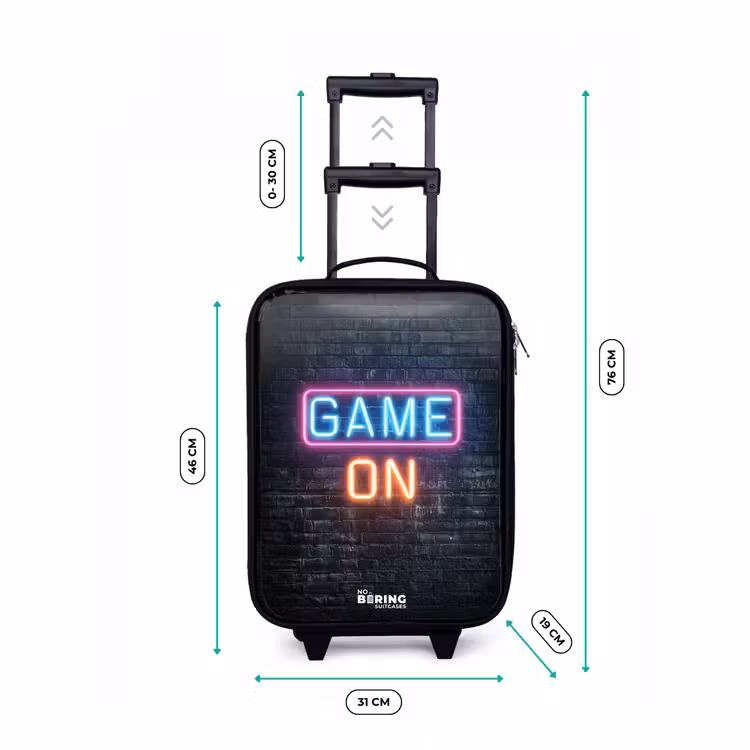 Kinderkoffer - Spiel - Buchstaben - Neon — 7