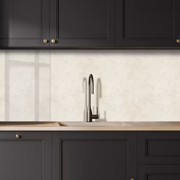 Küchenrückwand - Creme - Glatt - Beton — 6
