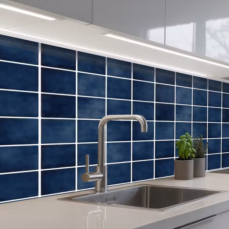 Küchenrückwand - Fliese - Modern - Blau — 2