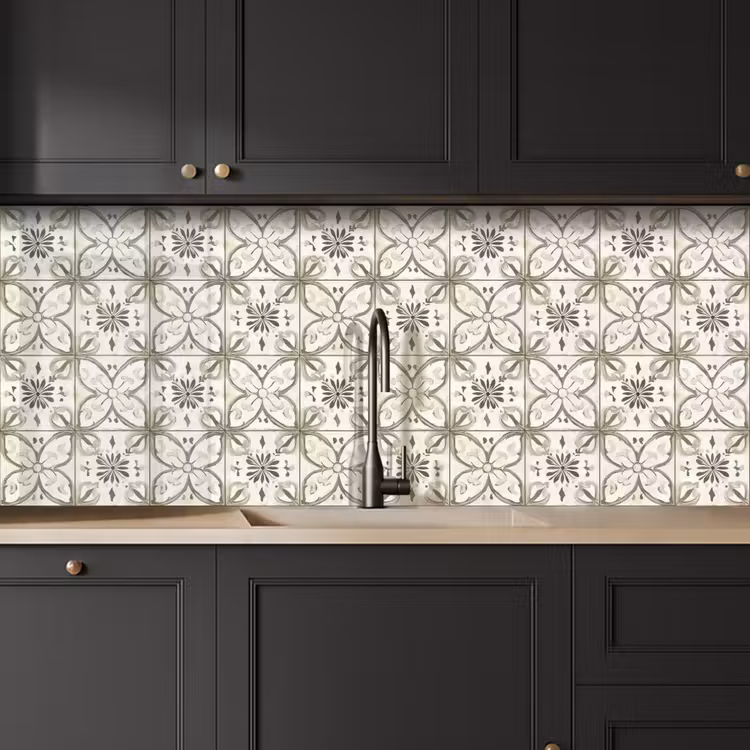 Küchenrückwand - Antik - Fliese - Beige — 6