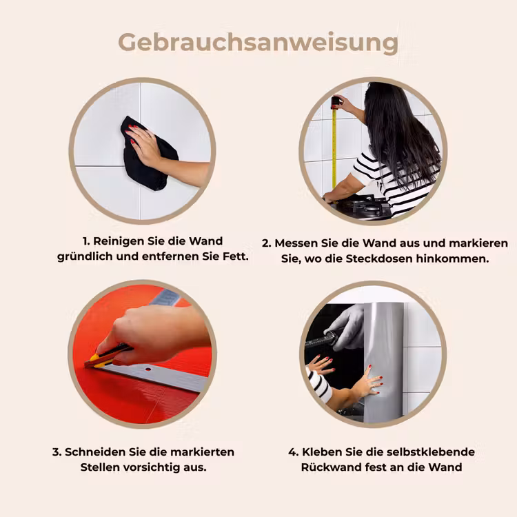 Küchenrückwand - Käse - Nudeln - Reibe — 9