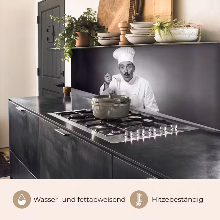 Küchenrückwand - Koch - Spaghetti - Nudeln — 5