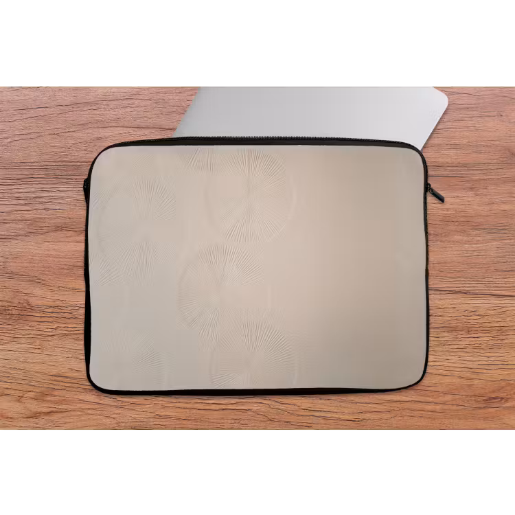 Laptop hülle - Japandi - Beige - Modern — 2