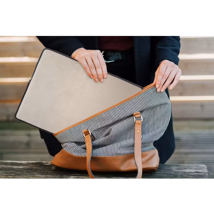 Laptop hülle - Japandi - Beige - Modern — 4
