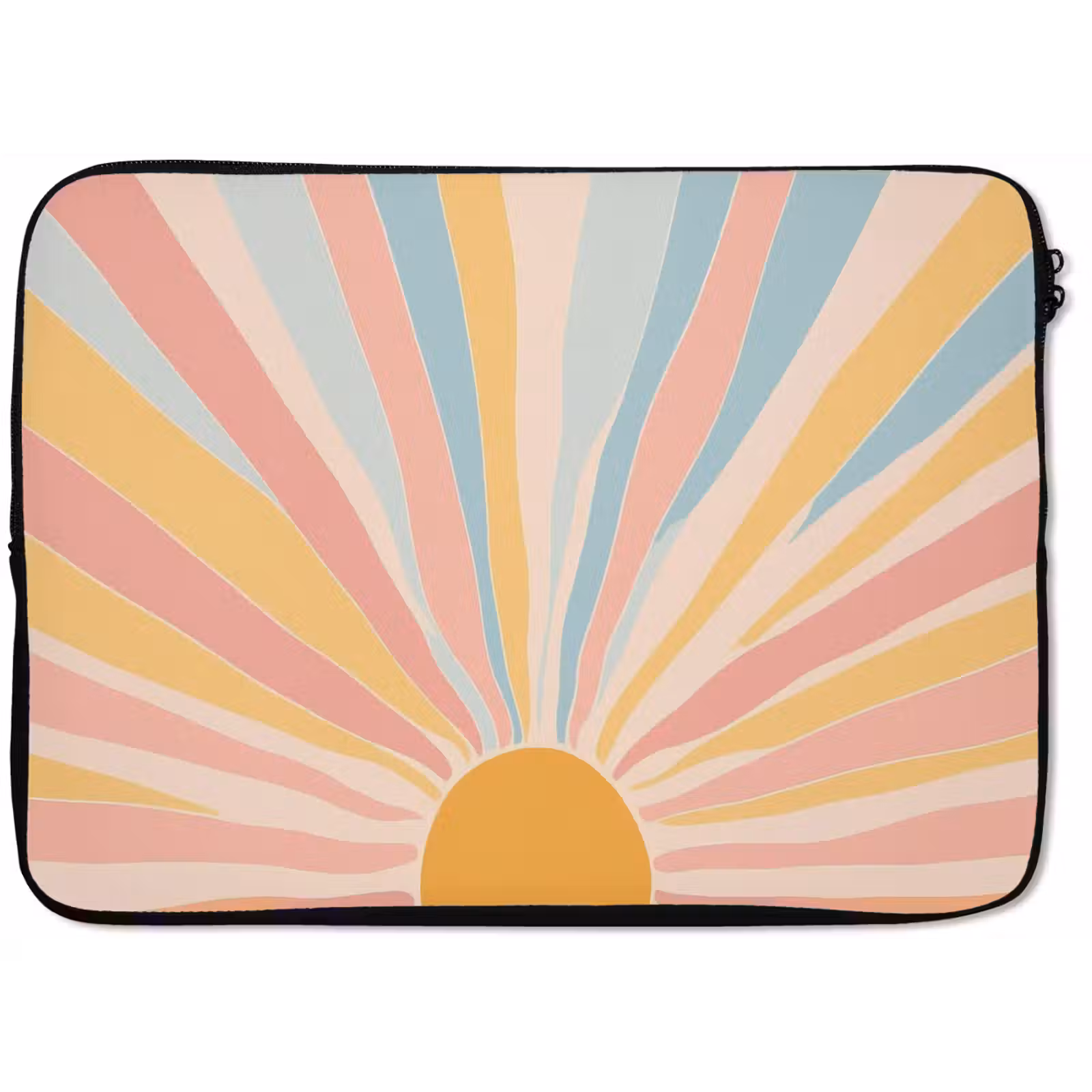Laptop hülle - Illustration - Sonne - Pastellfarben — 1