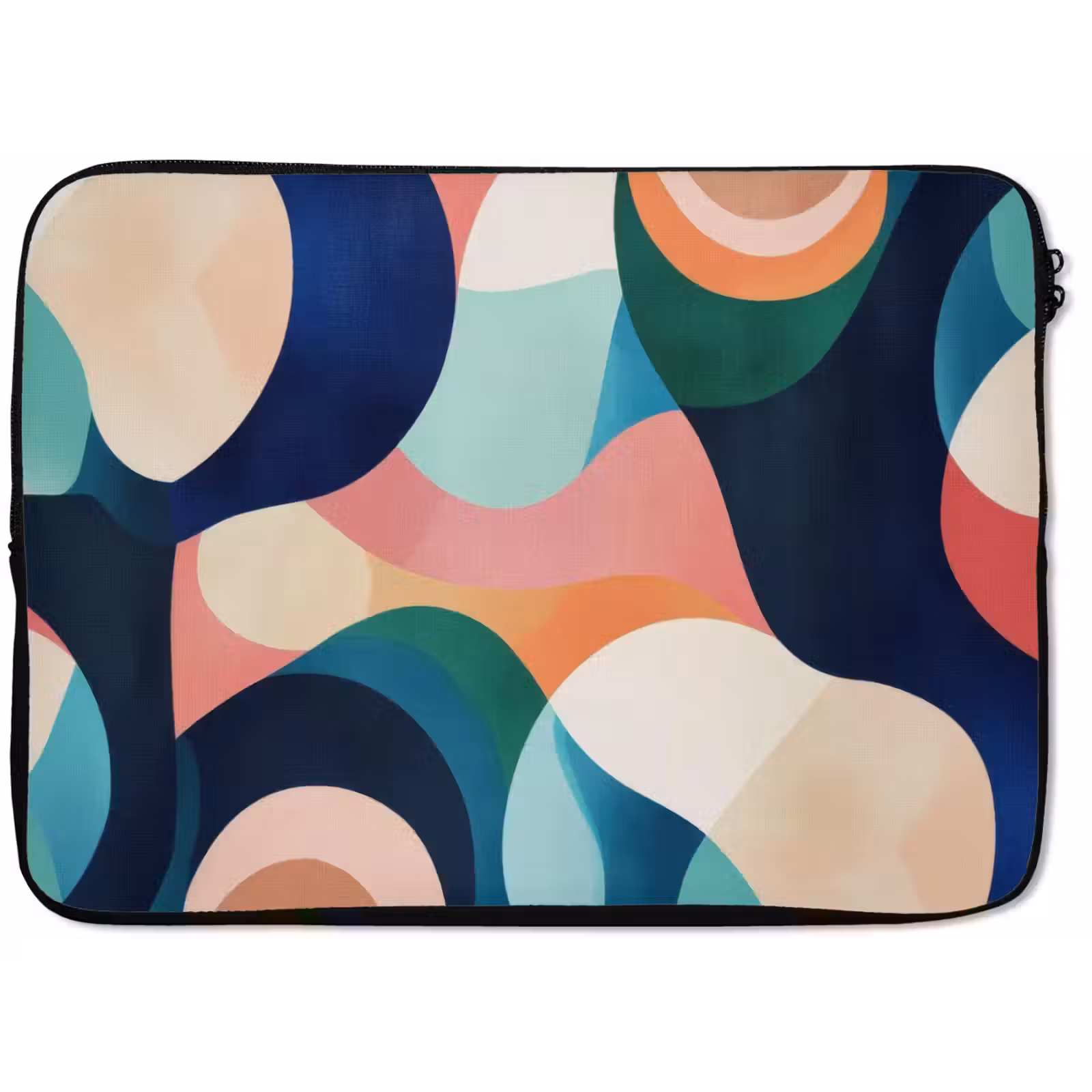Laptop hülle - Abstrakt - Blau - Rosa — 1
