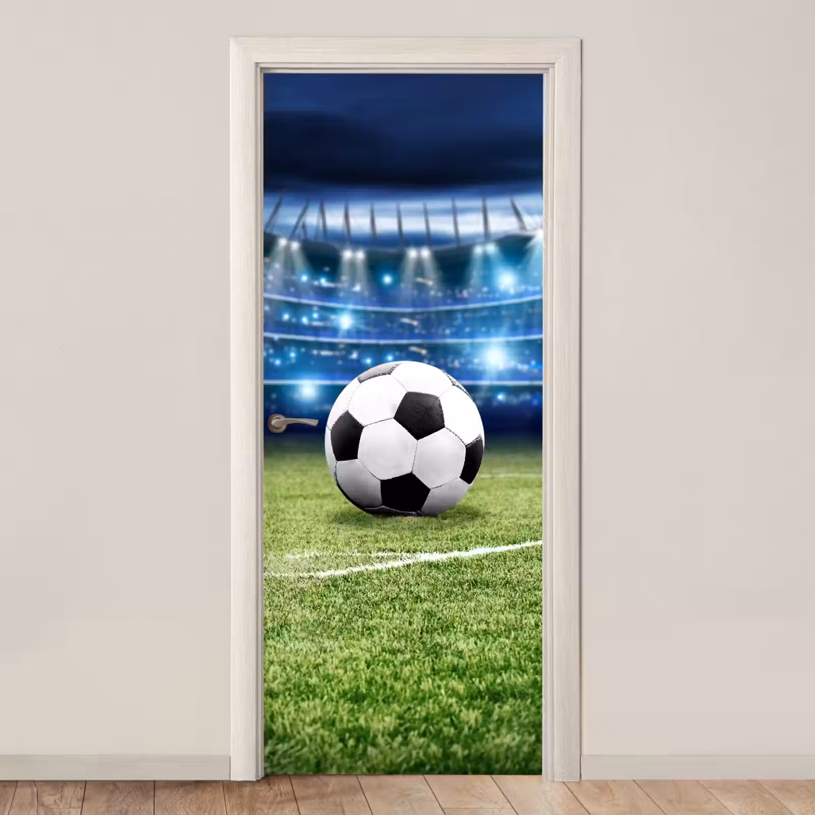 Türtapete - Fußball - Stadion - Ball - Jungen — 1