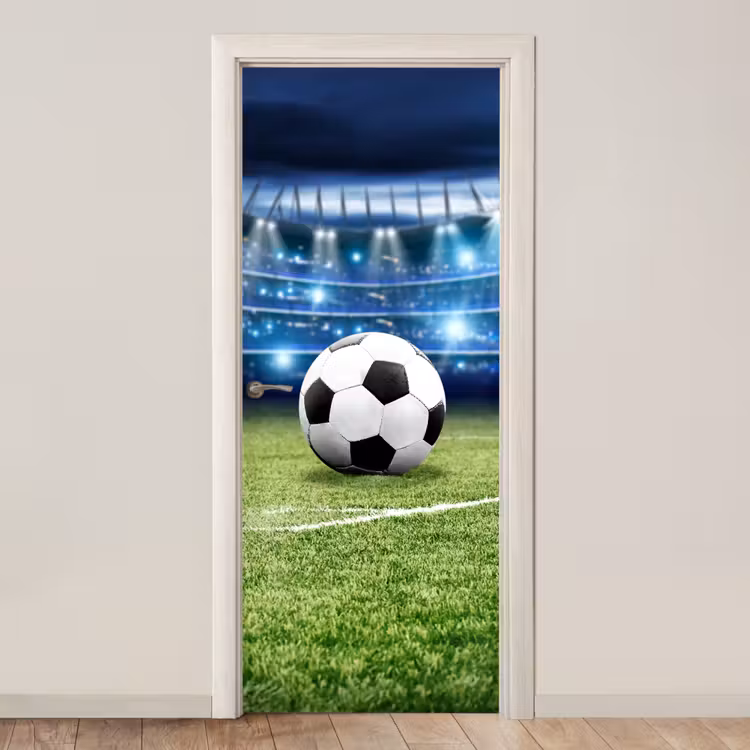 Türtapete - Fußball - Stadion - Ball - Jungen — 1