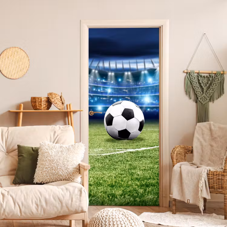 Türtapete - Fußball - Stadion - Ball - Jungen — 3