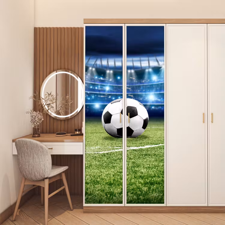 Türtapete - Fußball - Stadion - Ball - Jungen — 4