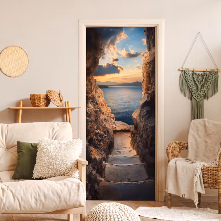 Türtapete - Durchblick - Ausblicke - Landschaft - Meer - Felsen — 3