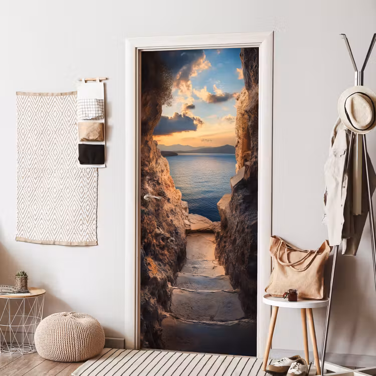 Türtapete - Durchblick - Ausblicke - Landschaft - Meer - Felsen — 7
