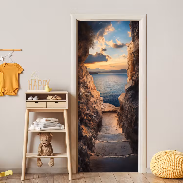 Türtapete - Durchblick - Ausblicke - Landschaft - Meer - Felsen — 8