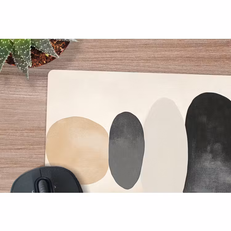 Mauspad - Japandi - Wabi sabi - Beige — 5