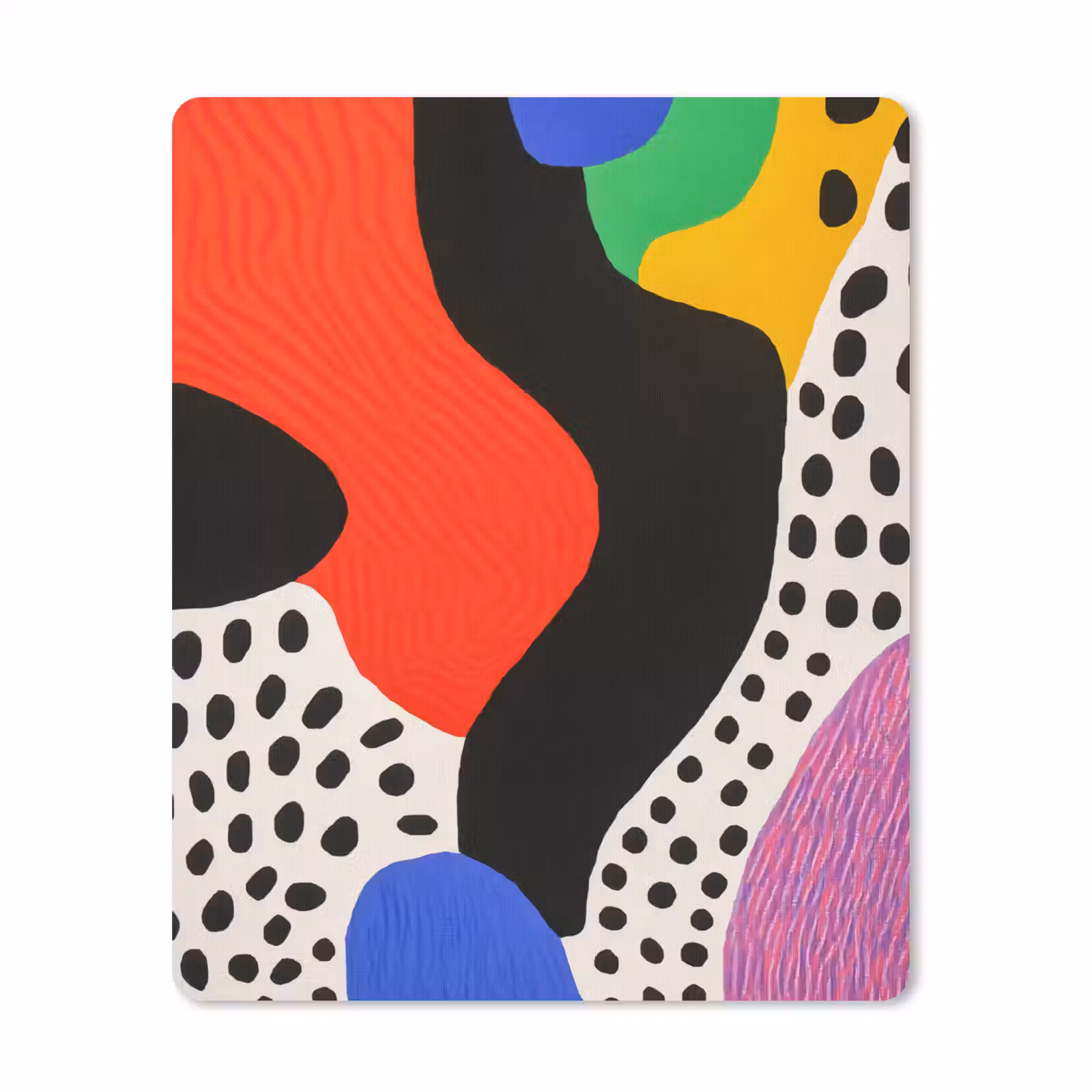 Mauspad - Abstrakt - Formen - Farben - Punkte — 1