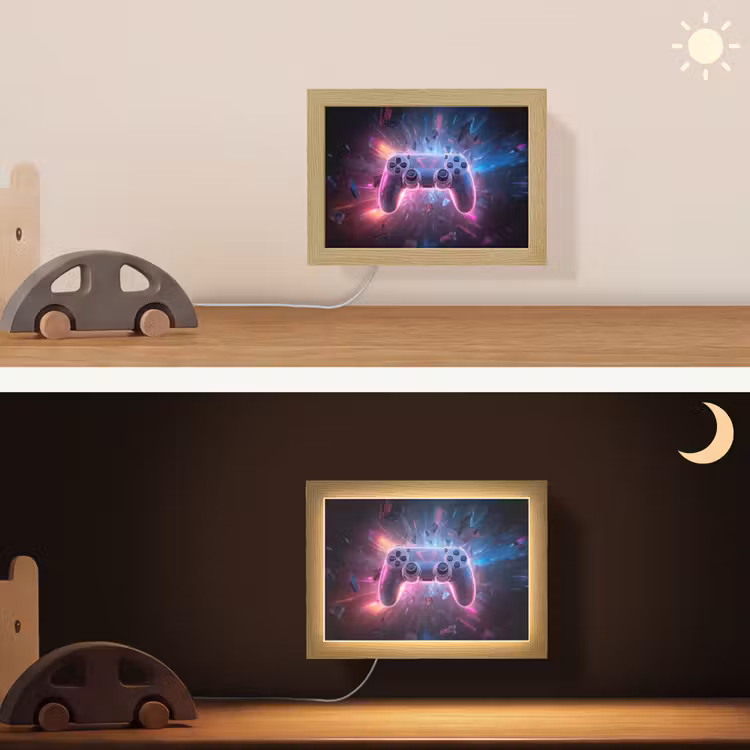 Lightbox - Wandlampe - Kinderzimmer - Controller - Neon - Explosion - Abstrakt — 4