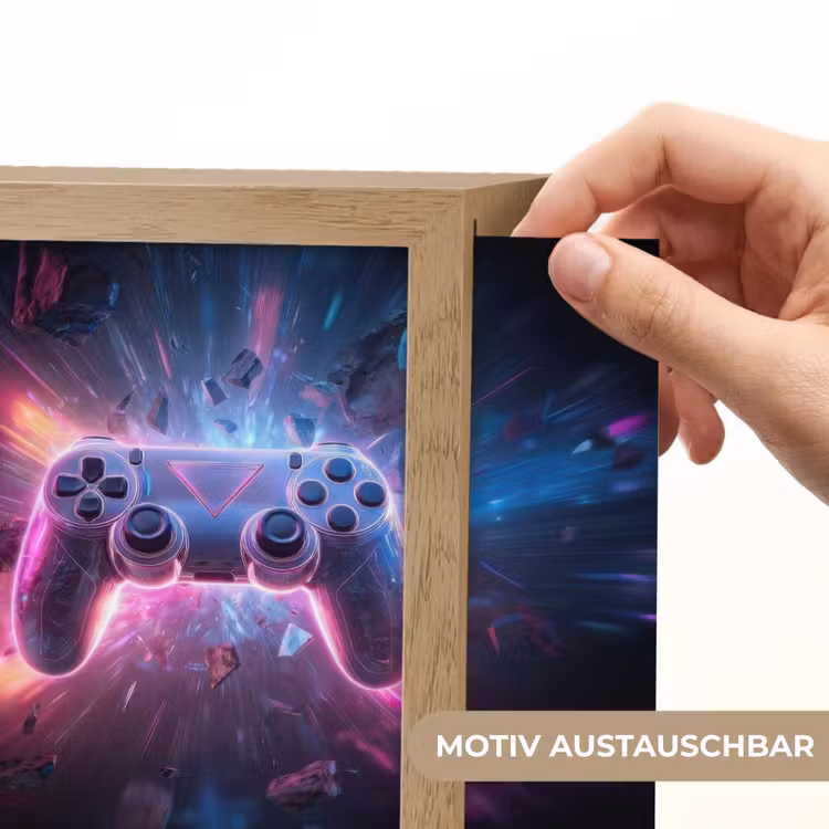 Lightbox - Wandlampe - Kinderzimmer - Controller - Neon - Explosion - Abstrakt — 5